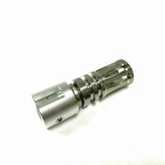 DB TAC Silver Color Ruger 1022 10/22 Threaded Adapter Come With Threaded Muzzle Brake Compensator For .22LR .22