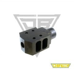 DB TAC For .50 Beowulf Caliber Tanker Style Muzzle Brake 49/64''x20 TPI Thread