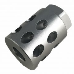 DB TAC Muzzle Brake Compensator For Ruger 1022 10/22 1/2''×28 TPI Thread Aluminum Silver Color