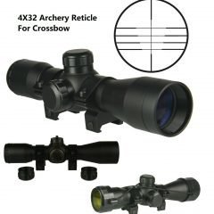 DB TAC 4X32 Compact Archery Crossbow Multi Range Reticle Scope Come With Ring
