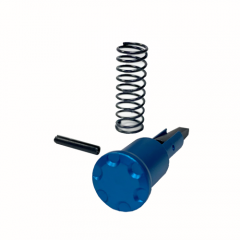 DB TAC Lightweight AR-15 Forward Assist Blue Color Aluminum