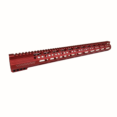 DB TAC 12.5 Inch Patriot Flag Red Color M-LOK For .223/5.56 Super Light 12.5 Inch Free Float Quad Rail Handguard For .223/5.56