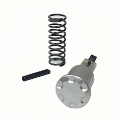 DB TAC Lightweight AR-15 Forward Assist Silver Color Aluminum