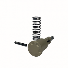 DB TAC Lightweight AR-15 Forward Assist Tan Color Aluminum