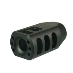 DB TAC .50 Beowulf Tanker Muzzle Brake – 11/16x24 TPI Thread Aluminum 6082 T6 Black w/ Jam Nut
