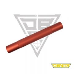DB TAC Red Color 15 Inch Length Tube Free Float Handguard For .223/5.56 Knurled