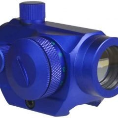 DB TAC Reflex Sight Red Green Dot 4 MOA 1x Picatinny Mount Blue Aluminum Tactical Optic