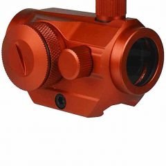 DB TAC Reflex Sight Red Green Dot 4 MOA 1x Picatinny Mount Red Aluminum Tactical Optic