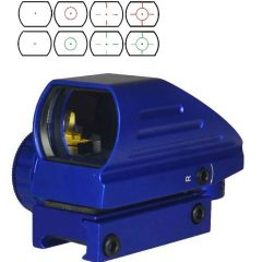DB TAC Blue Color Heavy Duty CQB Red Dot Sight Red and Green llumination With 4 Reticle For Picatinny/Weaver