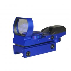 DB TAC Blue Color Holographic Reflex Both Red and Green & 4 Reticals for Picatinny/Weaver