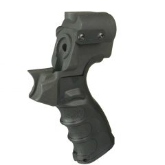 DB TAC Aluminum Adapter for Mossberg 500 590, 3 Swivel Ports, With Polymer Rear Grip