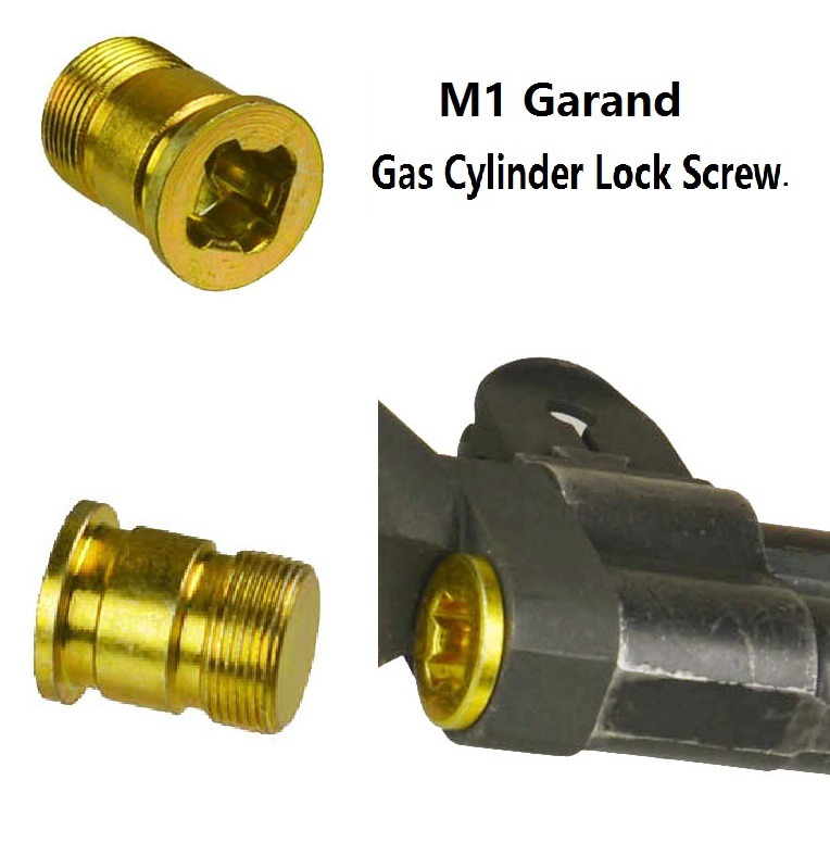 DB TAC Brass Gas Cylinder Lock Screw for M1 Garand - Image 2