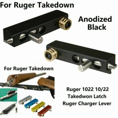 DB TAC Takedown Latch Assembly For RUGER 10/22 10-22 BLACK Color With Screws