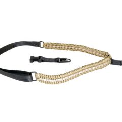DB TAC Tactical Single Point Sling AR Clip Style, Tan Paracord