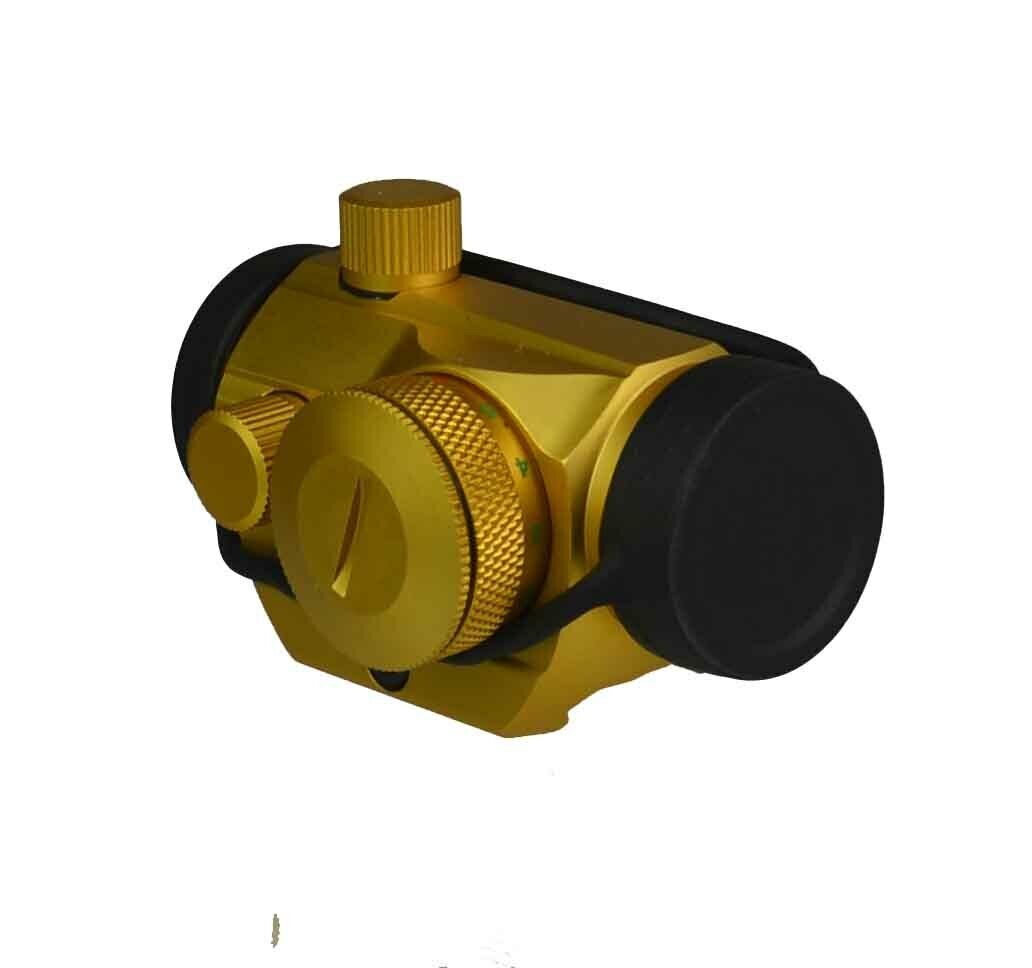 DB TAC Ruger 10/22 Scope Mount Red Green Dot Sight 4 MOA 1x Picatinny Dovetail Gold - Image 4