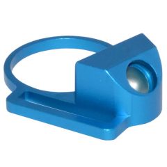 DB TAC Blue Color Aluminum Receiver End Plate，1" Sling Adapter for AR .223/5.56/.308 Buffer Tubes