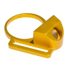 DB TAC Gold Color Aluminum Receiver End Plate，1" Sling Adapter for AR .223/5.56/.308 Buffer Tubes