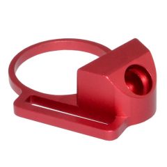 DB TAC Red Color Aluminum Receiver End Plate, 1" Sling Adapter for AR .223/5.56/.308 Buffer Tubes
