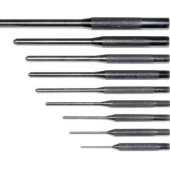 DB TAC 9PC Roll Pin Punch Starter Set – 1/16 3/32 1/8 5/64 Steel Punch Tool Kit for Gunsmithing & AR Repair