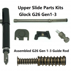 DB TAC Upper Slide Parts Kit for GLOCK 26 Gen 1-3 UPK Assembled Guide Rod