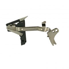 DB TAC Anodized Tan Aluminum Adjustable Trigger for GLOCK 19 Gen 1-3 Polymer 80