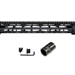 DB TAC AR-15 .223/5.56 M-LOK Series Slim Free Float Handguards, 19.5" Anodized and Engraved In USA