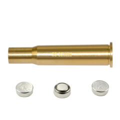DB TAC .30-30 WIN Cartridge Red Laser Bore Sighter — Solid Brass Body, Precision Module, Batteries Included