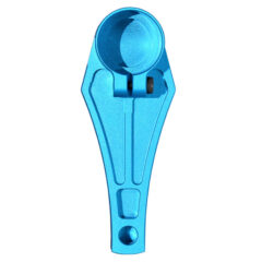 DB TAC Cobra Buttplate For Round 1.25" AR Buffer Tubes, Light Blue Color