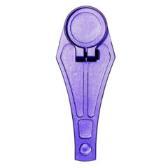 DB TAC Cobra Buttplate For Round 1.25" AR Buffer Tubes, Purple Color