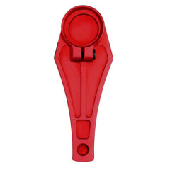 DB TAC Cobra Buttplate For Round 1.25" AR Buffer Tubes,Red Color