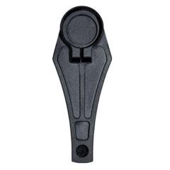 DB TAC Cobra Buttplate For Round 1.25" AR Buffer Tubes, Black Color