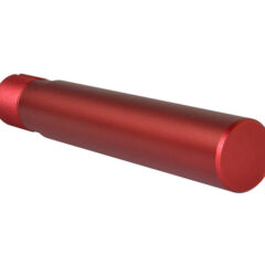 DB TAC AR-15 Pistol Buffer Tube, 7.3" No Foam Wrap, Red Anodized
