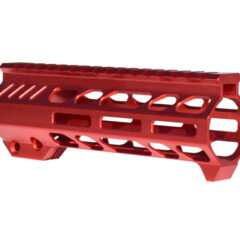 DB TAC Red M-LOK Free Float Handguard for 223/5.56 Uppers, 7 Inch