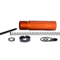 DB TAC 3.5 inch Short Buffer Tube System For .223/5.56/300BLK AR Pistol,Orange Color