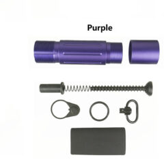 DB TAC 3.5 inch Short Buffer Tube System For .223/5.56/300BLK AR Pistol,Purple Color