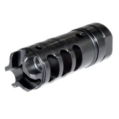 DB TAC 5/8x24 TPI Thread Steel Competition Muzzle Brake For .308/300BLK/.338