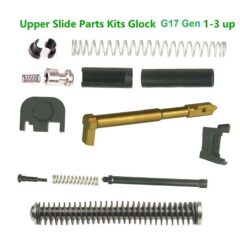 DB TAC Glock 17 Gen 1-3 Upper Parts Slide Kits UPK 9mm Polymer 80 With Titanium Gold Firing Pin