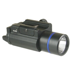 DB TAC Tactical Flashlight Weaver/Picatinny Mount Quick Release 500 Lumen Pistol LED On Off Push Switch