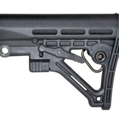 DB TAC Black Color AR Rifle Butt Stock Six Position Mil-Spec Stock With Sling Adapter