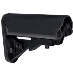 DB TAC Mil Spec Adjustable Buttstock With Slim Rubber Shoulder Recoil Pad - Made in USA, SOPMOD style