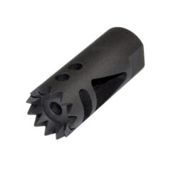 DB TAC 5/8''x24 TPI Thread Competition Grade Muzzle Brake Recoil Compensator For 6.5Creedmoor, Steel, Gunmetal Black