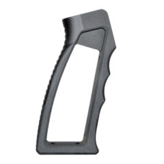 DB TAC Skeletonized Rear Pistol Style Grip For .223/5.56/.308, Black Anodized Aluminum. Made in USA