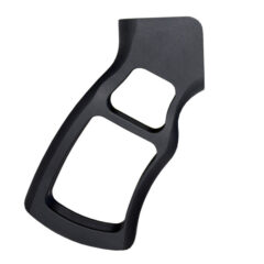 DB TAC Skeletonized Ergonomic Rear Pistol Style Grip, Black Color, Machined and Anodized in the USA