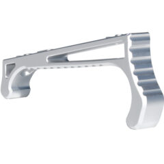 DB TAC M-Lok Handguard/Quad Rail Angle Foregrip Front Grip Silver Color , Aluminum , Lightweight