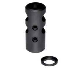 DB TAC INC All Steel .308/.338/.330BLK Compact Short Muzzle Brake 5/8''x24 TPI Thread