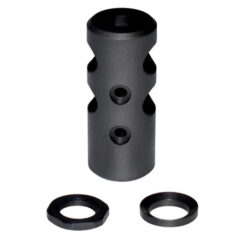 DB TAC All Steel 1/2''x28 TPI Thread Short Style Muzzle Brake For .22LR/.223/5.56