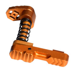 DB TAC AR-15 Ambidextrous Extended Modular Magazine Release & Catch Button, Orange