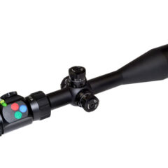 DB TAC RXR Professional Series 6-24X50 Precision Scope, Red,Green,Blue RXR Glass Reticle
