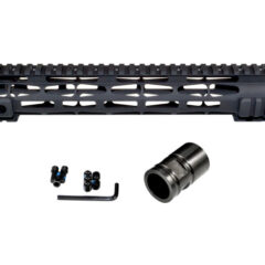 DB TAC® DPMS .308 M-LOK Series Slim Free Float Handguards, 12.5" Length Low Profile