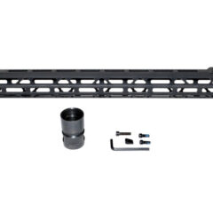 DB TAC Super Light Slim Free Float M-LOK Handguards With Partial Top Rail, 19.5" For AR-15 .223/5.56